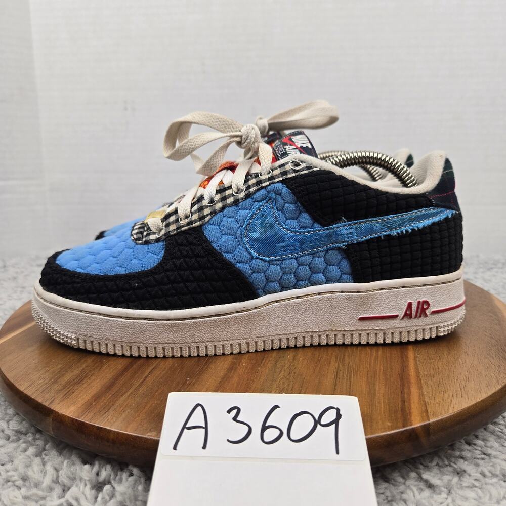 Nike Kid 5.5y Air Force 1 LV8 GS Multi Material Casual Daily Sneaker DZ5302-001